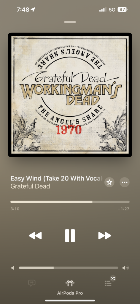 Grateful Dead album cover