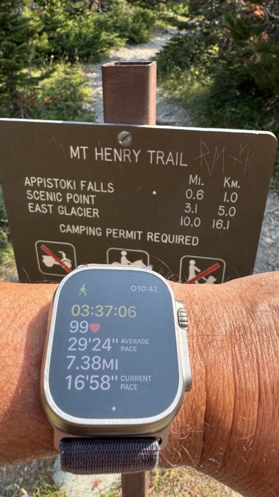 Apple Watch fitness app screenshot