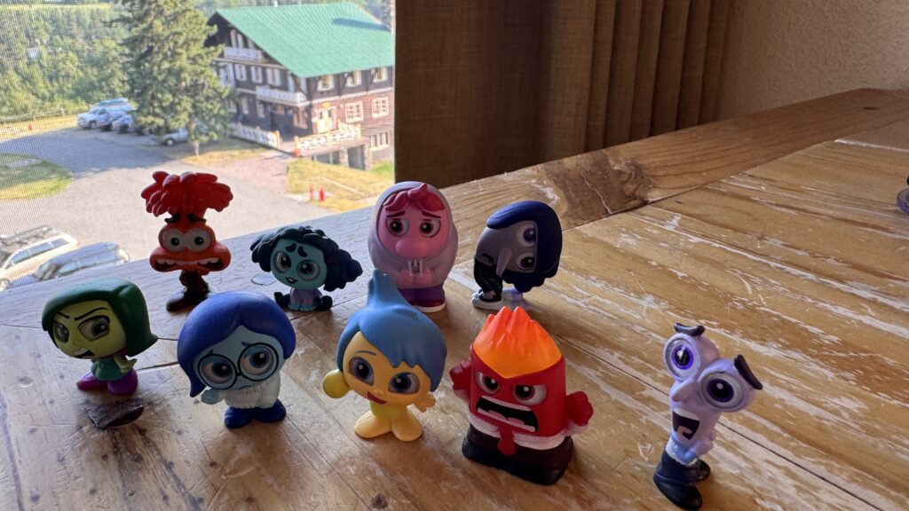 Inside Out 2 toy figurines