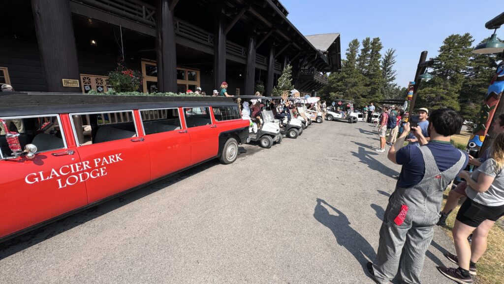 National Park Lodge celebration