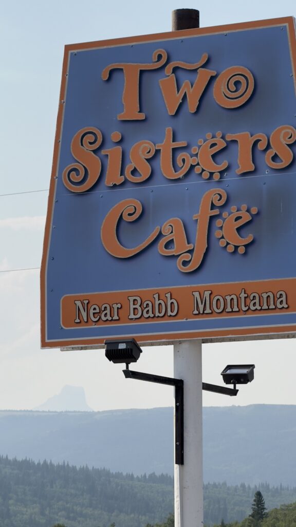 Restaurant sign