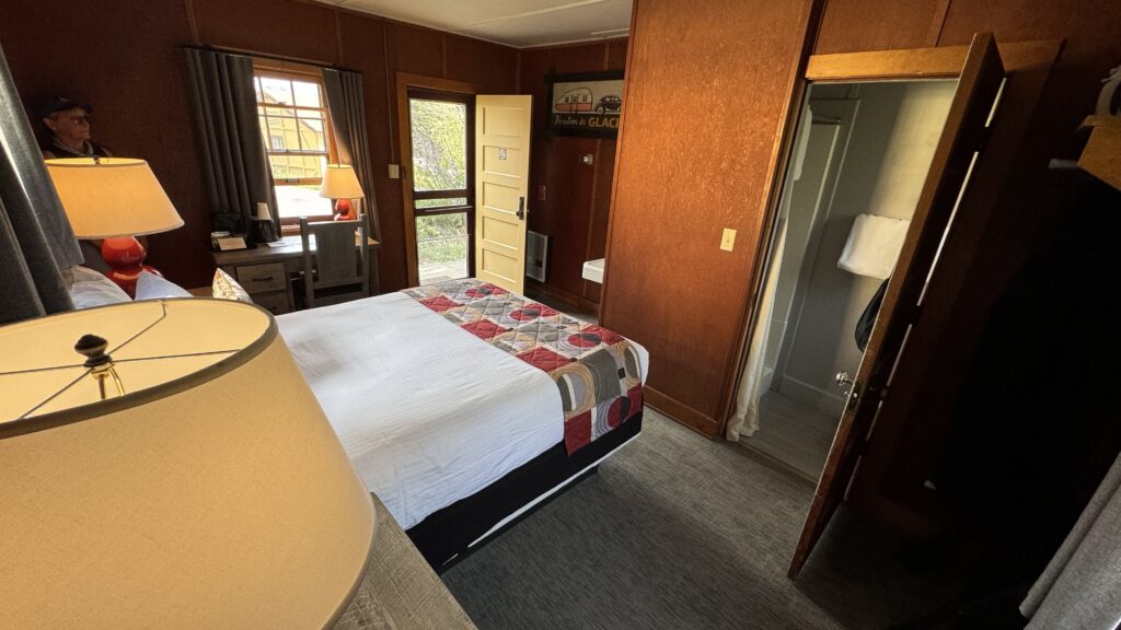 small national park cabin room