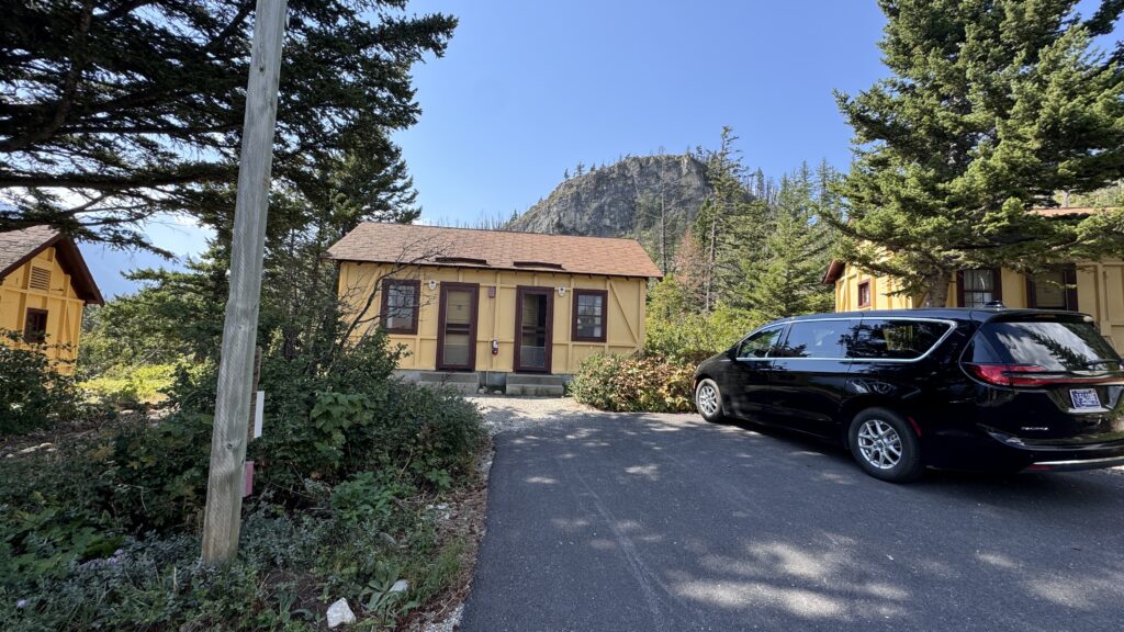 small national park cabin
