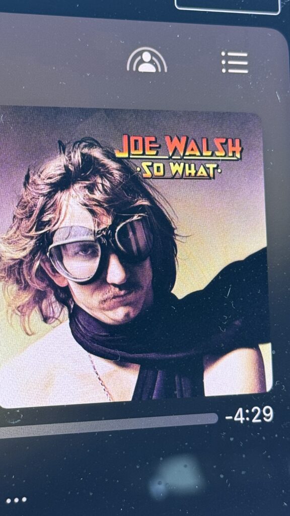 Joe Walsh album cover