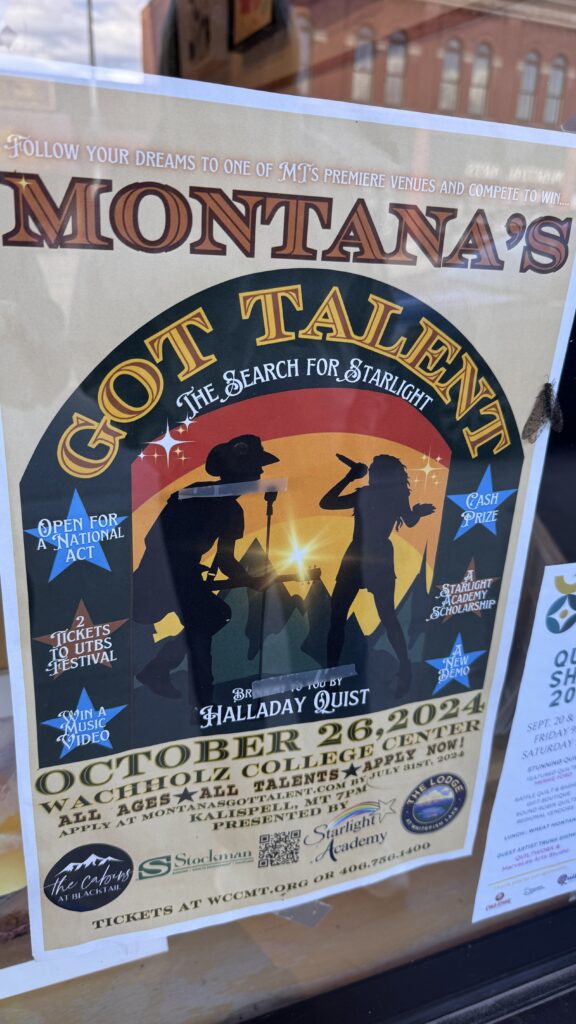Talent show poster