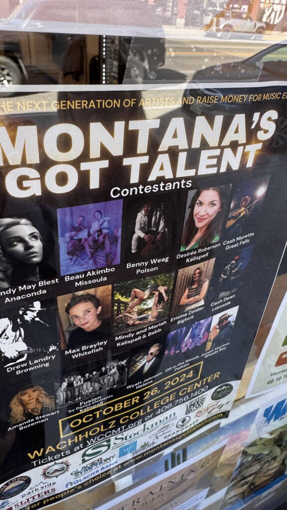 Talent show poster