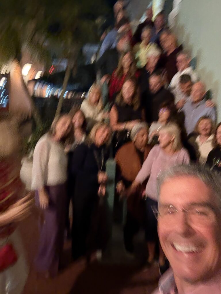 Disney Leadership casual Christmas gathering group shot