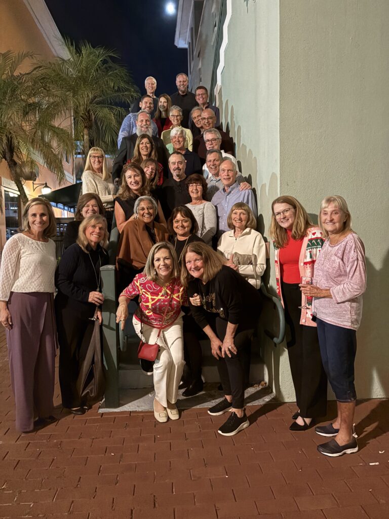 Disney Leadership casual Christmas gathering group shot