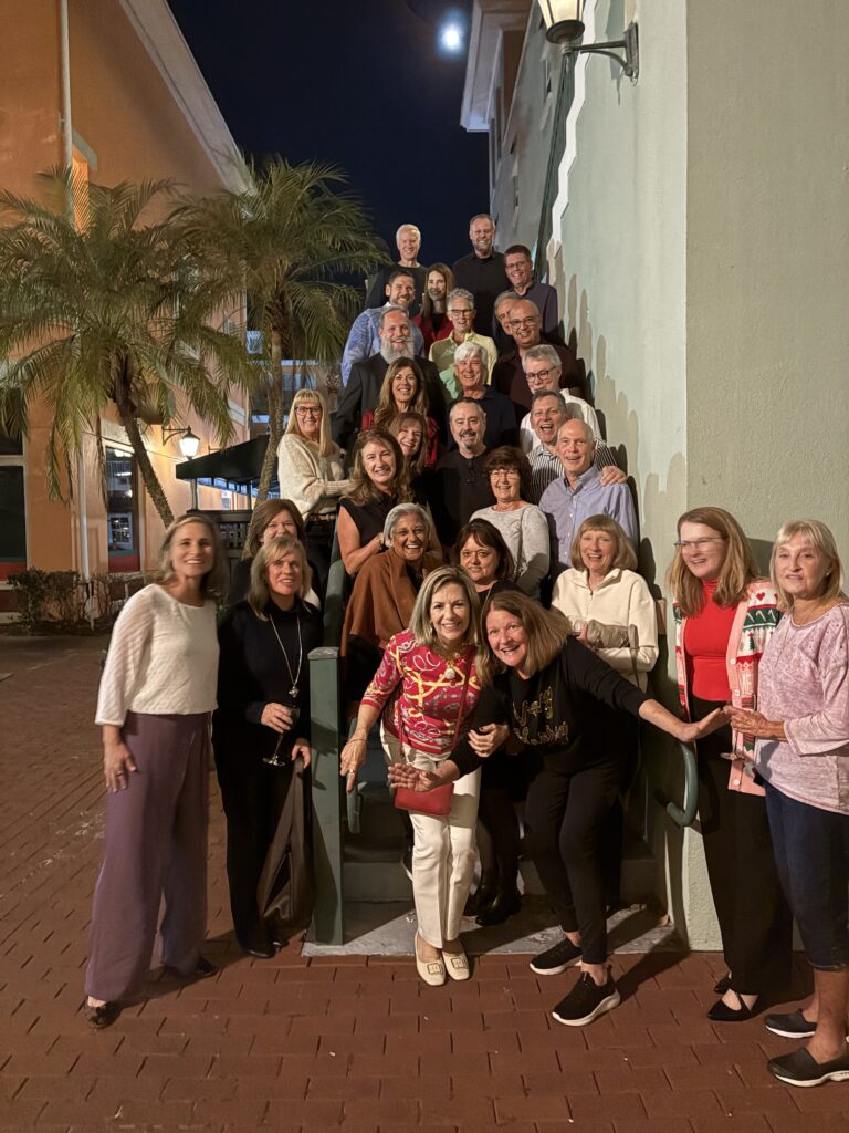 Disney Leadership casual Christmas gathering group shot
