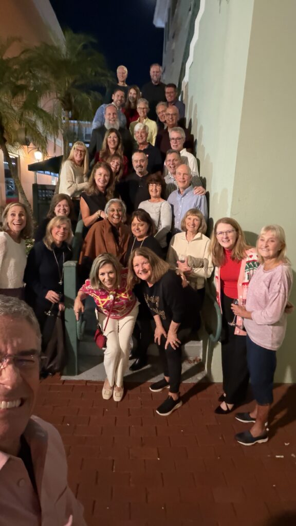 Disney Leadership casual Christmas gathering group shot