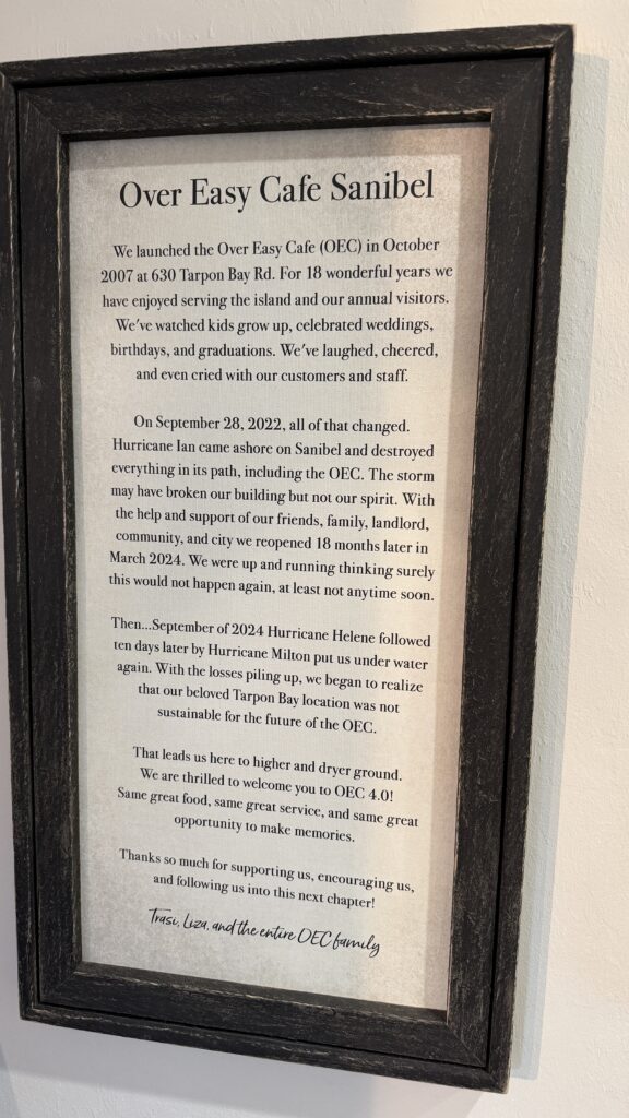 business history story mounted on a wall