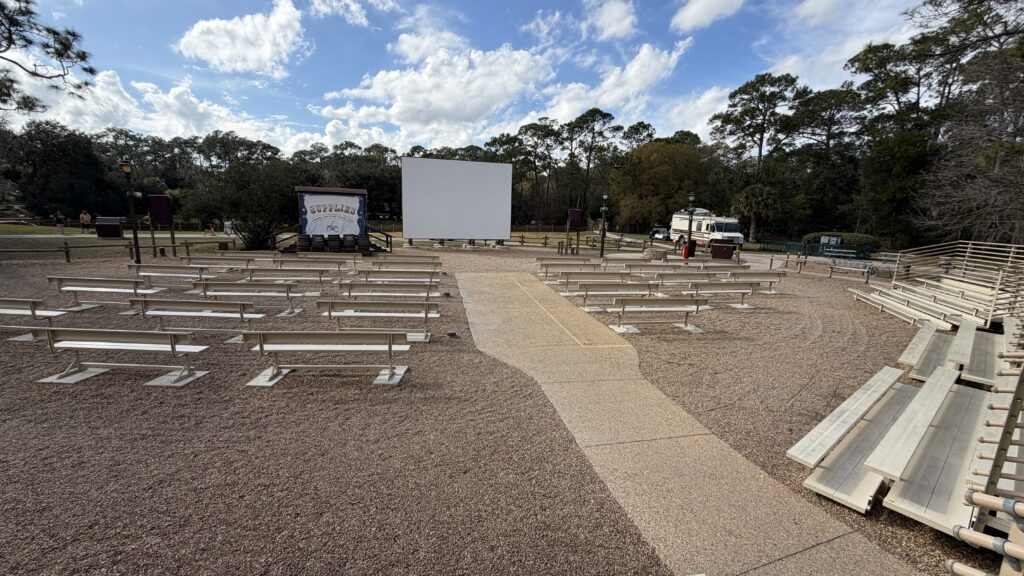 disney outdoor campfire theater