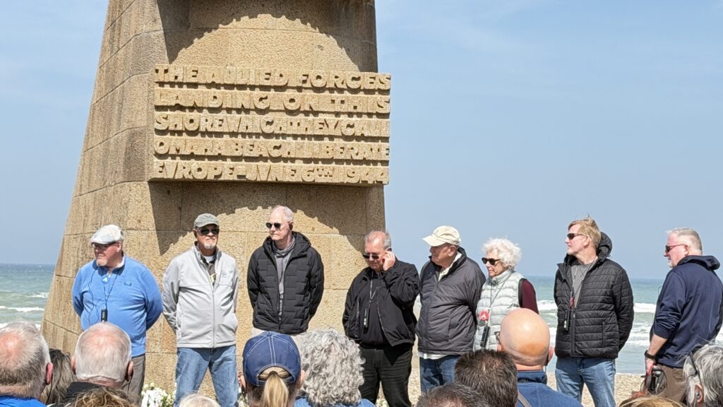 Omaha beach memorial