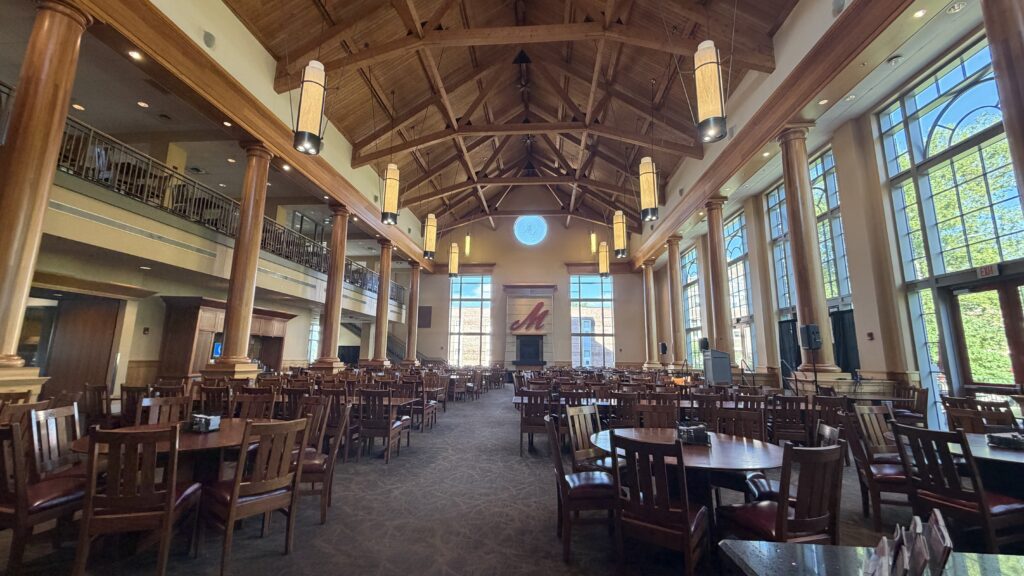 College cafeteria